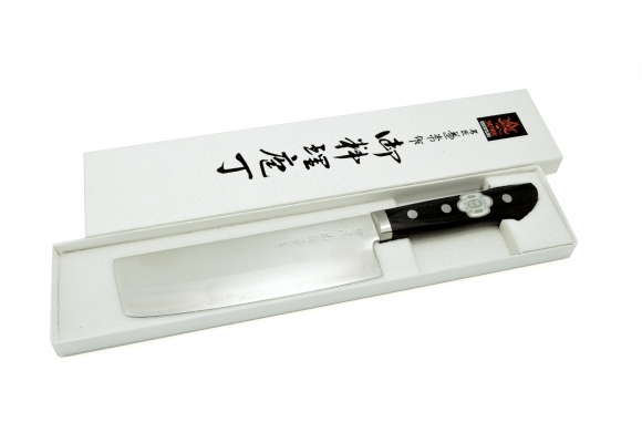 Kanetsune Meisho nóż Nakiri 165