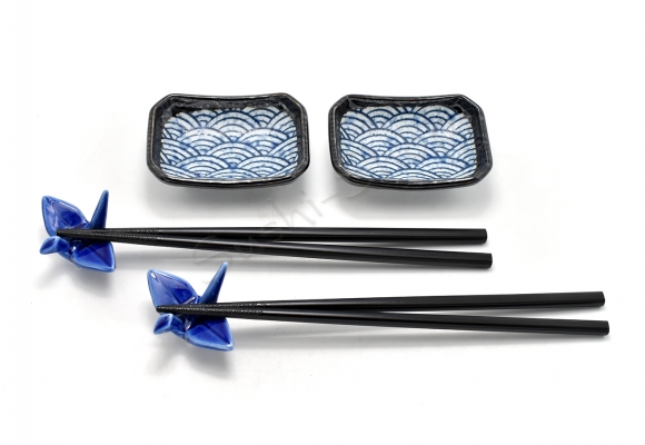Komplet do sushi - Blue Wawe Mini