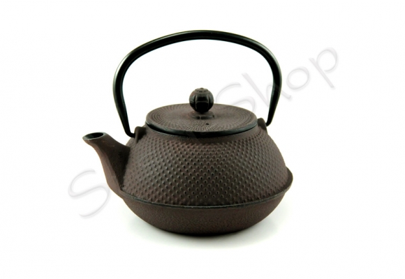 Dzbanek żeliwny, czajniczek do herbaty Arare Brown 0.8