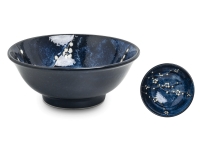 Miska na Ramen - Hana Blue 22 x 9 cm 1100ml