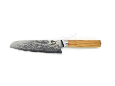 Nóż Dellinger Olive Wood Santoku 180