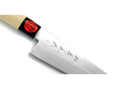 Nóż Shigeki Tanaka Gingami 3 małe Santoku 145mm