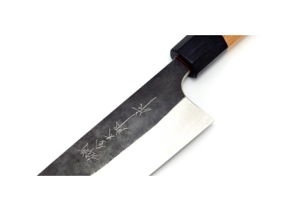 Nóż Yoshimi Kato Super Aogami Core Santoku 170