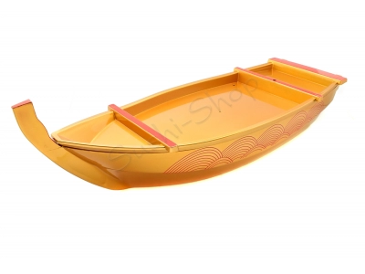Łódka ABS laka Gold  53x20x9.5 cm
