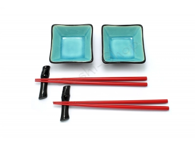 Komplet do sushi -  Turquoise Samurai mini II