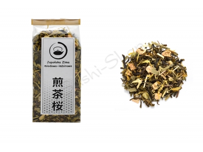 Herbata japońska zima (miodowo-imbirowa) 50g