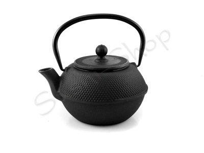 Dzbanek żeliwny, czajniczek do herbaty Arare Black 1.2