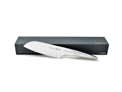 Nóż Chroma typ 301 Santoku szlif kulowy 178