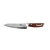 Dellinger Rose Wood Damascus nóż uniwersalny 130