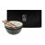 Komplet misek -  Udon Shima Black 800ml BOX