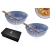 Komplet misek - Udon Tokusa Blue 17.5 cm 800ml BOX