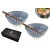 Komplet misek - Udon Tokusa Blue 18 cm 900ml BOX