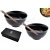 Komplet misek - Udon Iro niebieskie 17/800 ml
