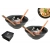 Komplet misek - Ramen Anemone Black 22 cm 1100ml BOX