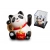 Zabawka solarna - Panda kiwająca ręką z workiem złota 6x5.5x6 cm