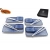 Komplet do sushi - Tokusa Blue czteroosobowy BOX