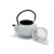 Dzbanek żeliwny, czajniczek do herbaty Arare White 0.6l
