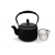 Dzbanek żeliwny do herbaty Sumuzu Black 800ml