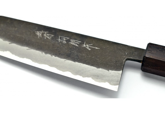 Shiro Kamo Super Aogami nóż Bunka 170mm