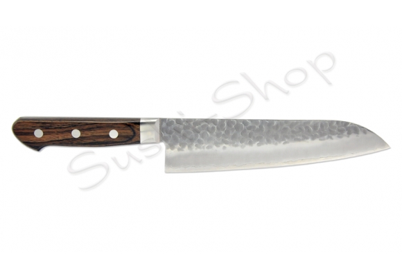 Hokiyama Sakon Murakumo Tsuchime nóż Santoku 180