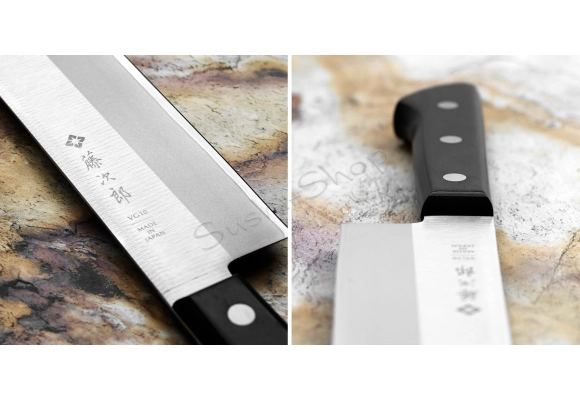 Tojiro Basic VG-10 nóż Nakiri 16.5 cm