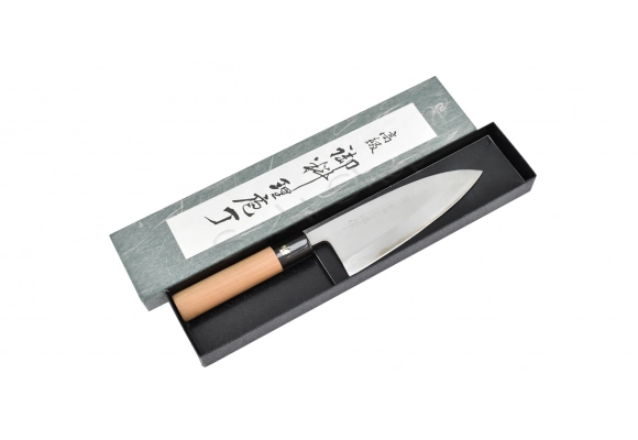 Tojiro Aogami nóż Deba 210