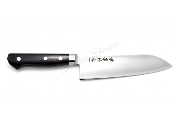 Nóż Kanetsune Aogami Santoku 165