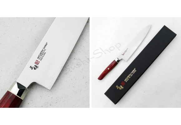 Nóż Mcusta Zanmai Red Revolution SPG2 Gyuto 21 cm