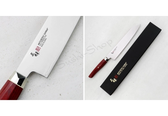 Nóż Mcusta Zanmai Red Revolution SPG2 Kiritsuke 23 cm
