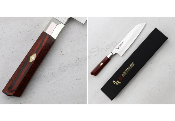 Nóż Mcusta Zanmai VG-10 Supreme Ripple Santoku 18 cm