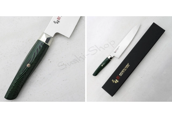 Nóż Mcusta Zanmai Green Revolution SPG2 Gyuto 21 cm