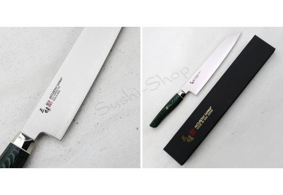 Nóż Mcusta Zanmai Green Revolution SPG2 Kiritsuke 23 cm
