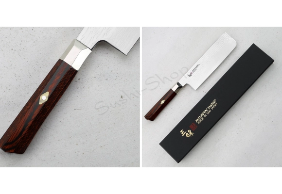 Nóż Mcusta Zanmai VG-10 Supreme Ripple Nakiri 16.5 cm