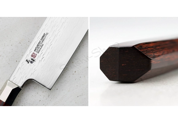 Nóż Mcusta Zanmai VG-10 Supreme Ripple Nakiri 16.5 cm