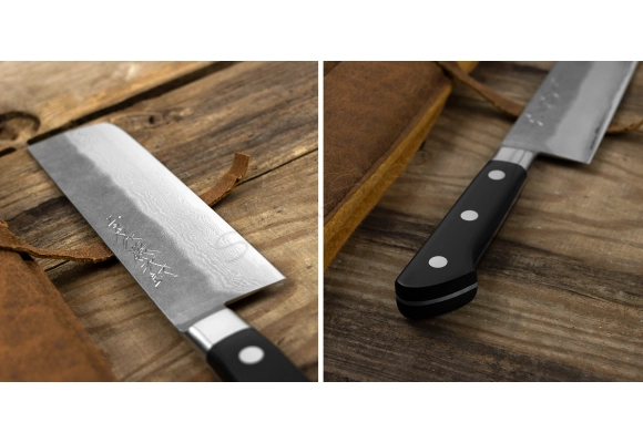 Japoński nóż Tojiro Atelier Classic VG-10 Nakiri 16.5 cm