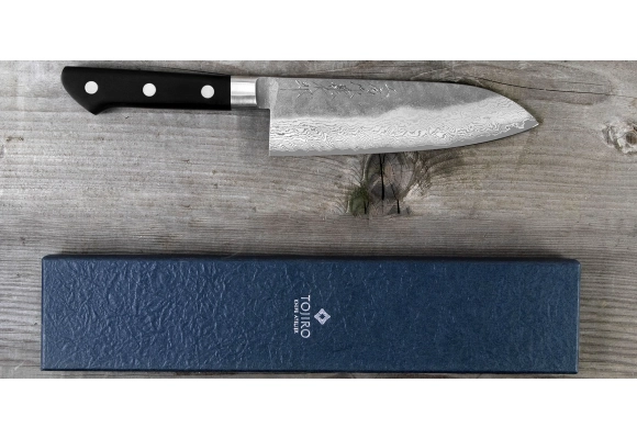 Japoński nóż Tojiro Atelier Classic VG-10 Santoku 17 cm