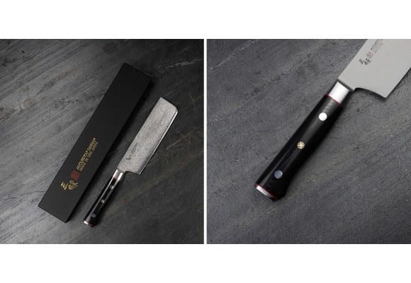 Nóż Mcusta Zanmai VG-10 Pro Zebra Nakiri 16.5 cm
