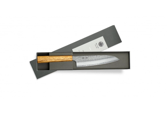 Nóż Kanetsugu SHIUN VG-2 3-warstwowy Santoku 170 mm