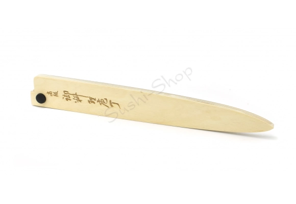 Pochwa drewniana "Saya" na nóż Tojiro Aogami Yanagiba - Sashimi 300 mm