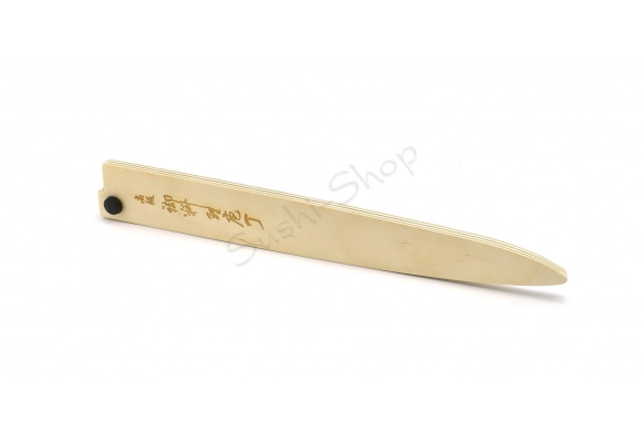 Pochwa drewniana "Saya" na nóż Tojiro Aogami Damascus Yanagiba - Sashimi 240 mm