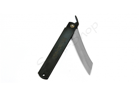 Nóż Higonokami składany 9.2 cm czarny