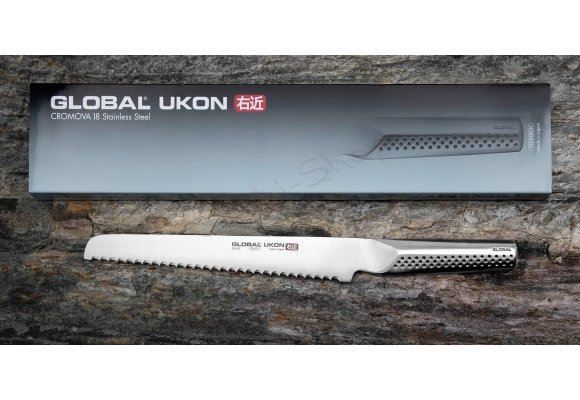 Nóż Global Ukon do pieczywa 22 cm