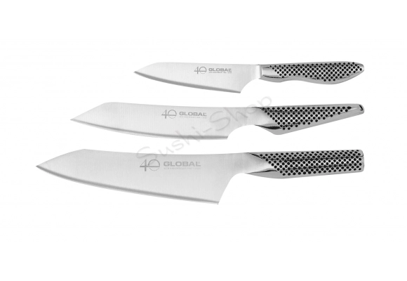 Zestaw 3 noży Global GF Limited 40th Anniversary