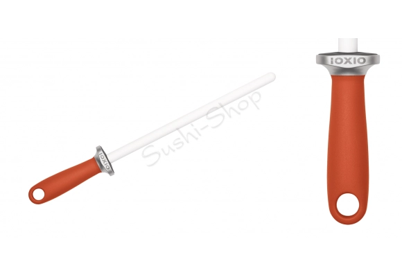 Ostrzałka prętowa  okrągła - musak ceramiczny IOXIO  F1000/J3000 white/orange