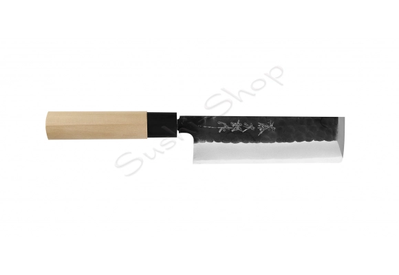 Tojiro Black Hammered Shirogami#2 Usuba 16.5 cm
