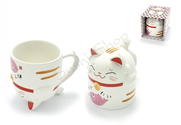 Kubek - kotek Neco Pinku 8.5 cm