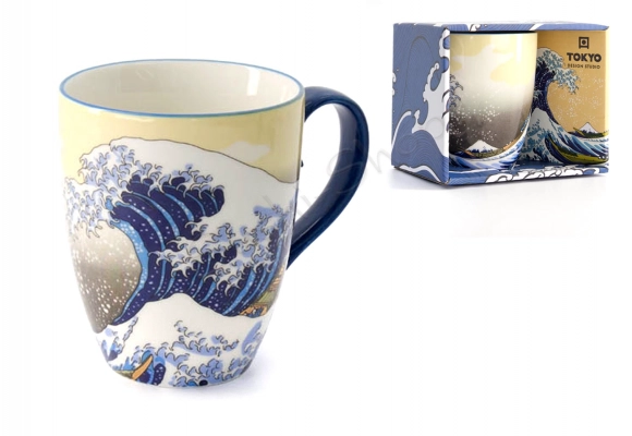 Kubek - Kawaii Hokusai 8.5x10.2cm 340ml