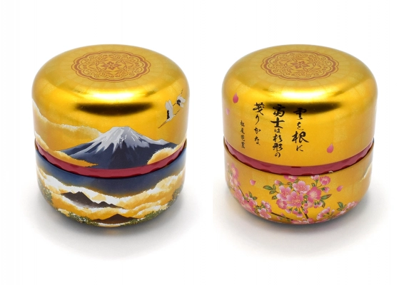 Pojemnik na herbatę Fuji Kogane Gold 80g