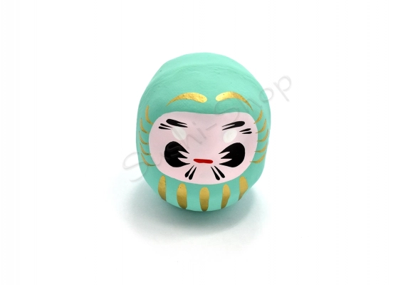 Lalka DARUMA 達磨 5 cm zielona (zdrowie i bezpieczeństwo)