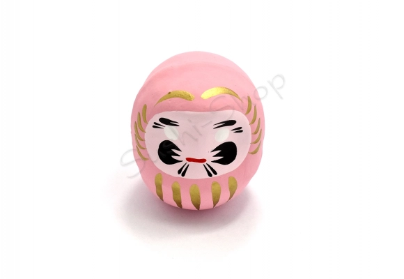 Lalka DARUMA 達磨 5 cm różowa (miłość małżeństwo)